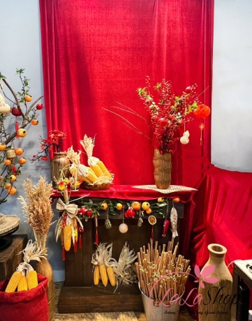 JESMARY – Màn Vải Treo Tết Đẹp Cho Nhà Ở, Cửa Hàng à Trung Tâm Thương Mại